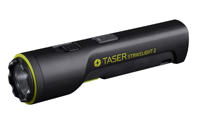 TASER StrikeLight 2 Kit — Stun Gun, Black, Includes Wrist Strap and Charging Cable